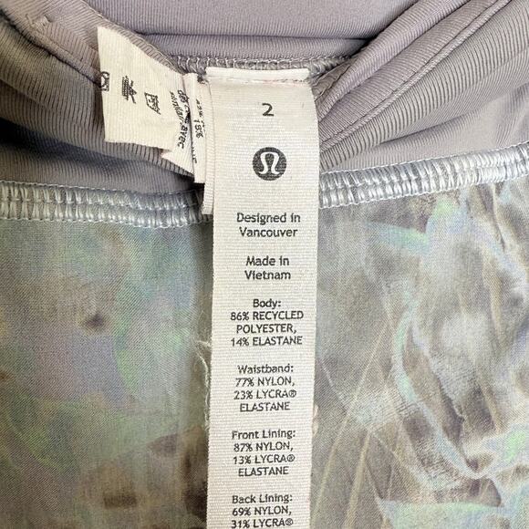 Lululemon Women’s 2 Pace Rival LUXTREME Skort Mauve Gray Running Tennis $78 - Picture 8 of 8